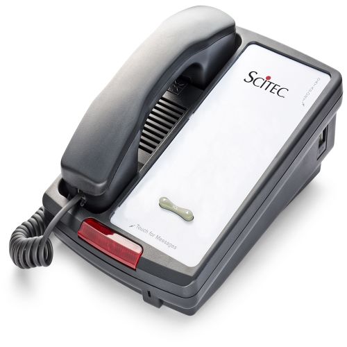 Aegis Single-Line Lobby Phone, Black